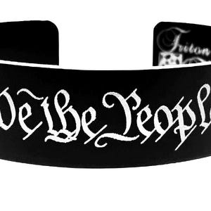 We the people / Molon labe bracelet