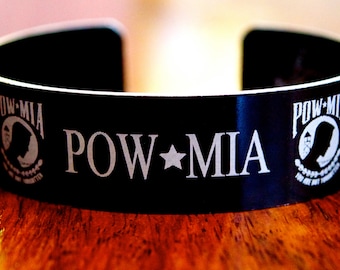 Custom pow mia bracelets clearance
