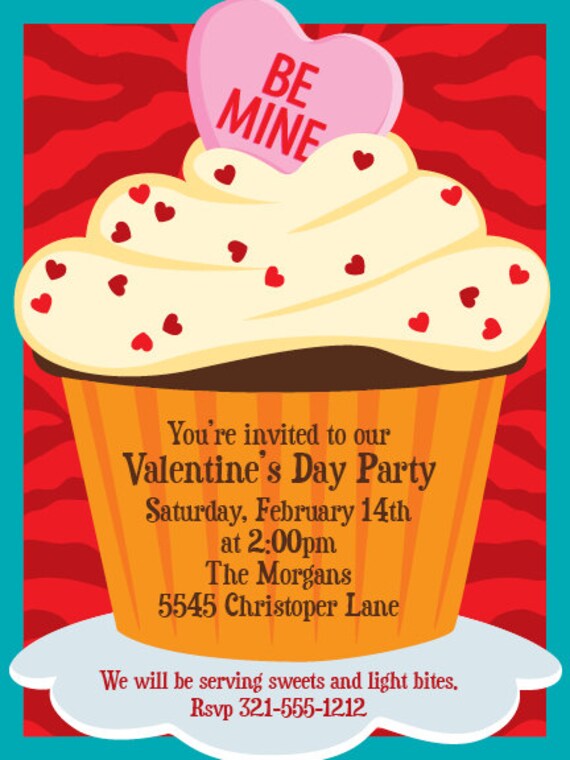Valentines Invitation, Valentines Day Invitation, Valentines Day Party Invite, Valentines Party Invitation, Holiday Soiree, Digital Invite Il_570xn