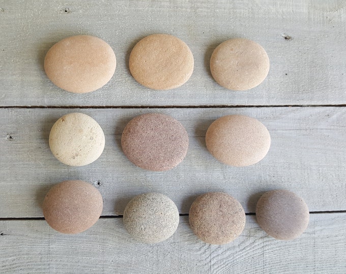 Oval Shape Rocks Oval Shaped Beach Rocks -40 Large Sea Stones- Beach Stones- Wedding ...