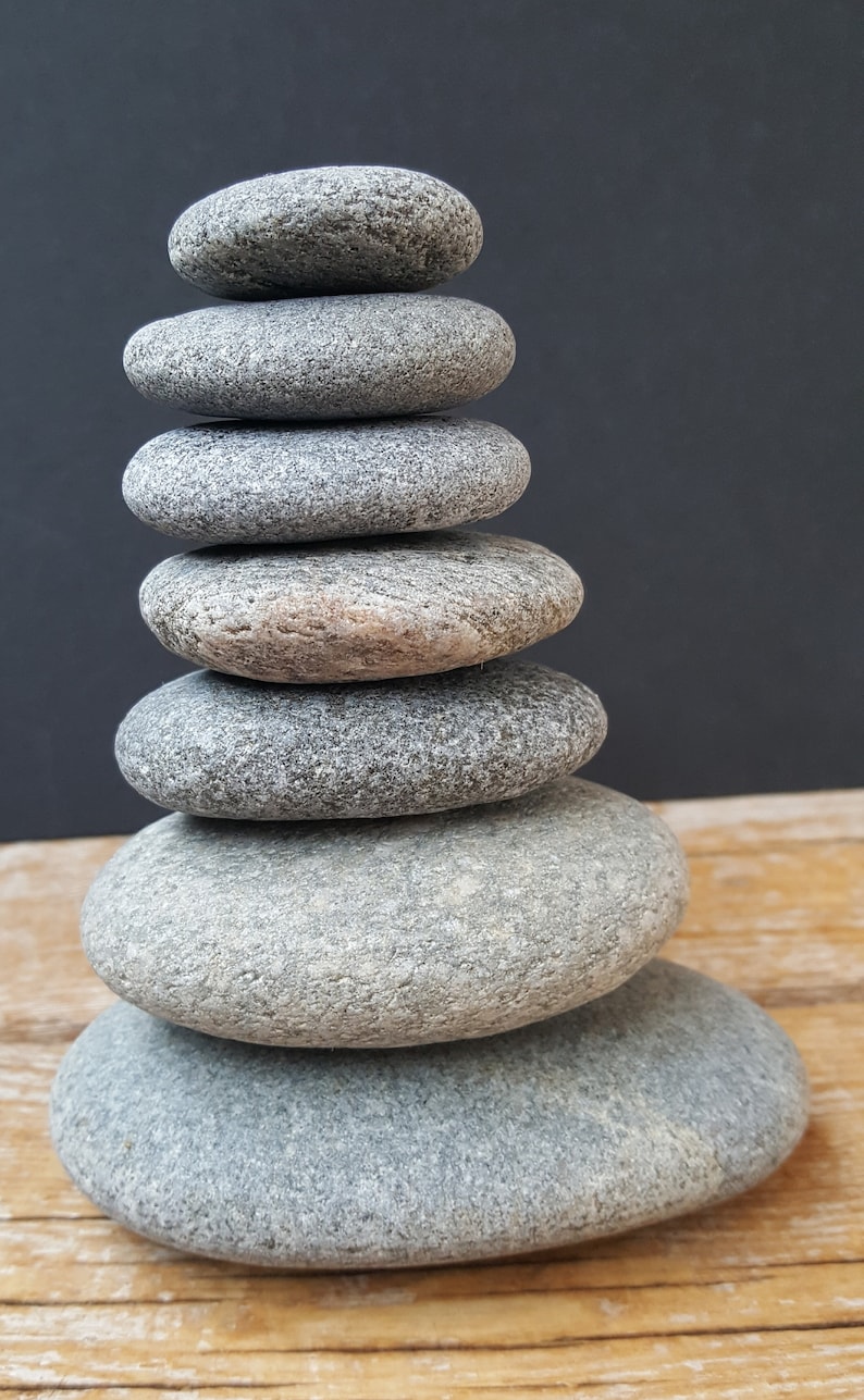 Top selling this month Natural Beach Stone Stack -Beautiful Sea Stones ...