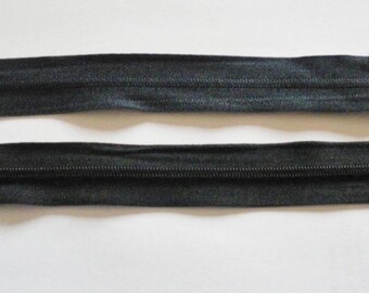 Zipper zips black