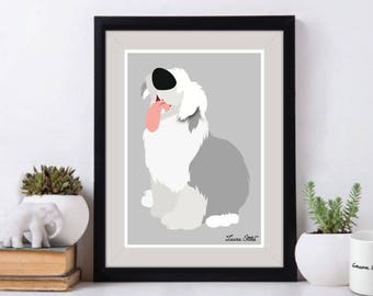 Disney Dog Max Poster/Print - dogs disneymax little mermaid ariel woof puppy poster art decor kids gift nursery wall art