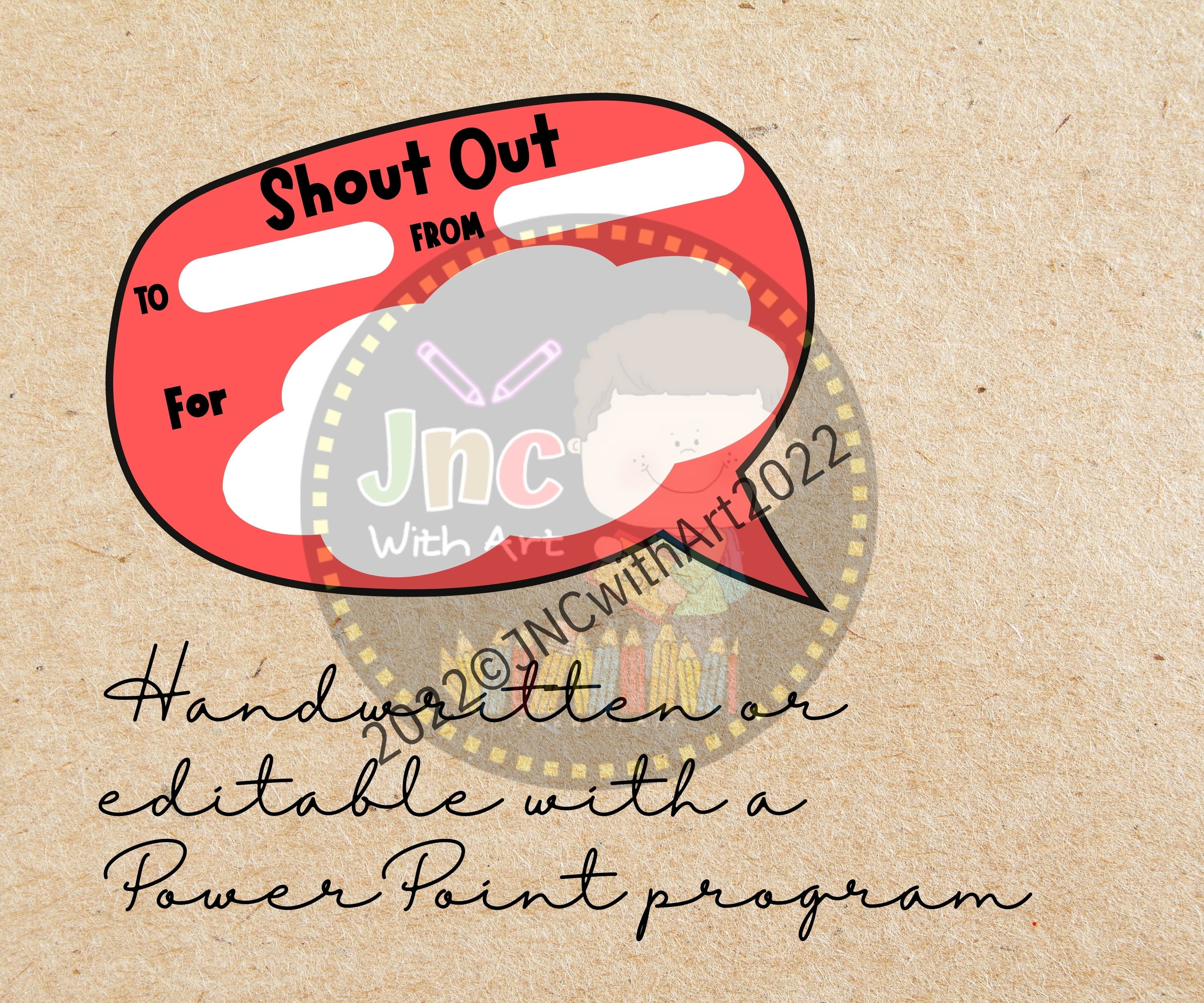 Shout Outs Bulletin Board Kit - Il Fullxfull.5808608004 7d8z 