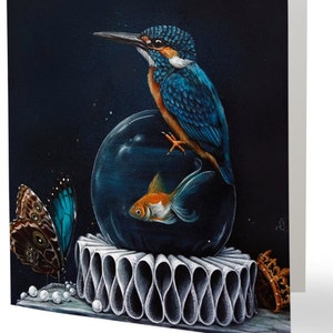 Royal Intentions - Ijsvogel postkaart