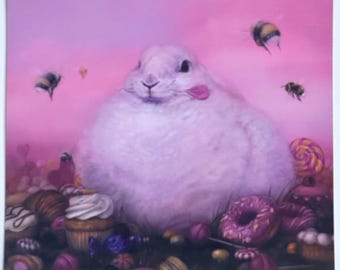 Mini print/ postcard "Sweet Tooth"