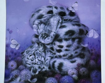 Mini print/ postcard "A world of kindness"