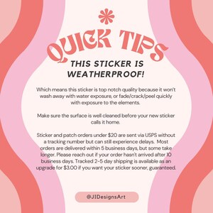 Eat The Rich Weatherproof Vinyl Sticker image 5