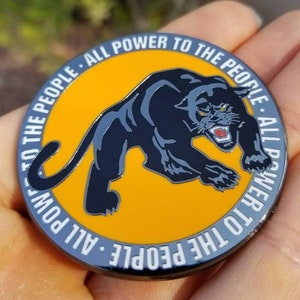 Black Power - Black Panthers enamel pin and set