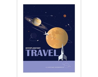 Travel Space Art, Dave Thompson Illustration