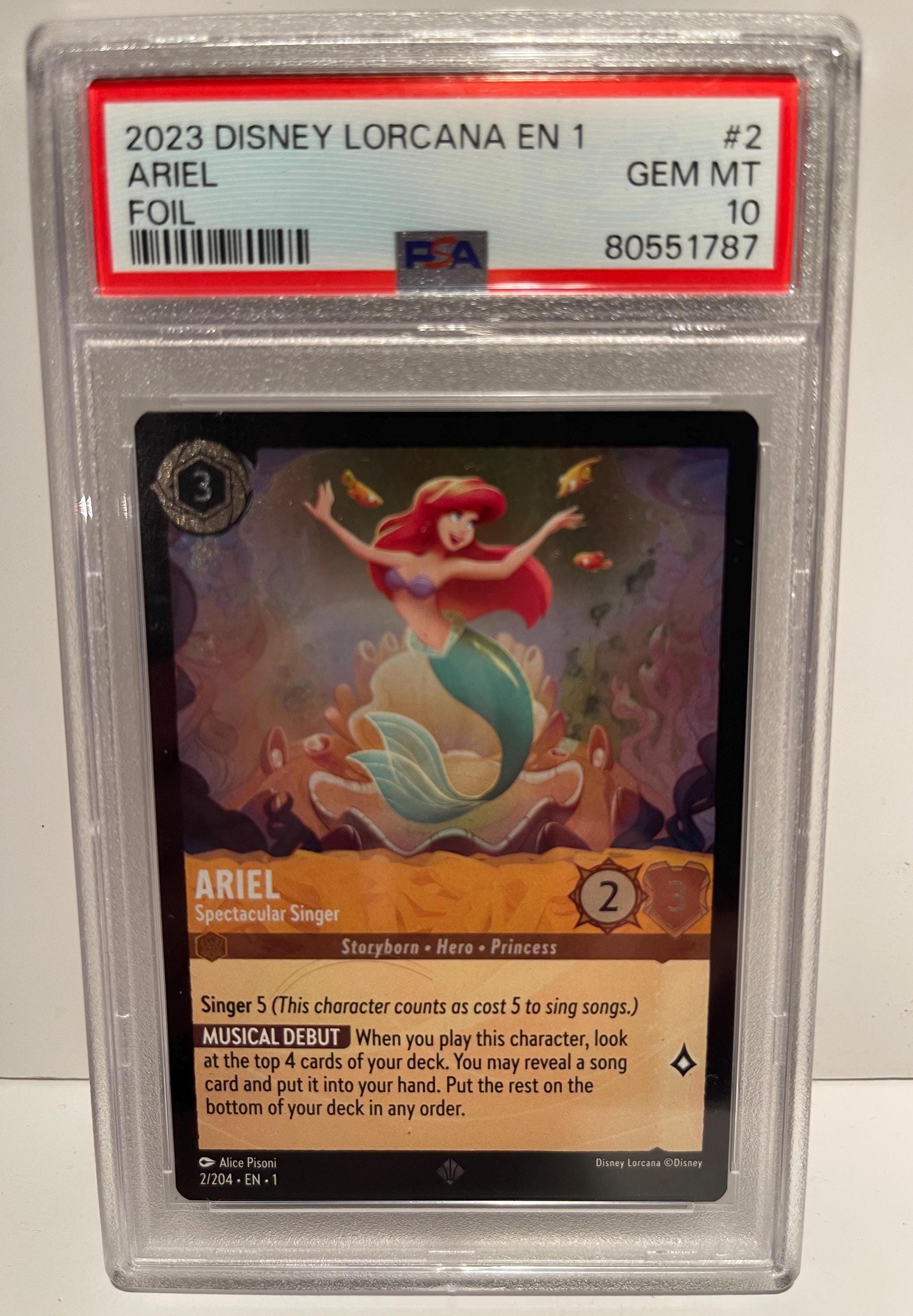 2023 Disney Lorcana Foil Rare #2 Ariel 