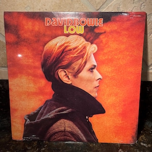 David Bowie &quot;Low&quot; Sealed New Old Stock Vintage Vinyl Record LP  - Rare - Free Shipping