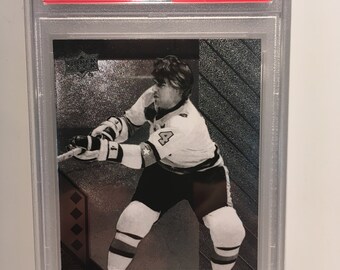 2014 Upper Deck Black Diamond Bobby Orr PSA 10 - Salón de la Fama de los Bruins con clasificación encapsulada