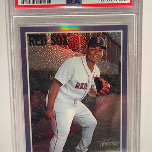 スポーツ選手 2018 Topps Throwback Rafael Devers PSA 9 2018 Topps Rafael Devers RC #25 PSA 9 Mint Card Rookie