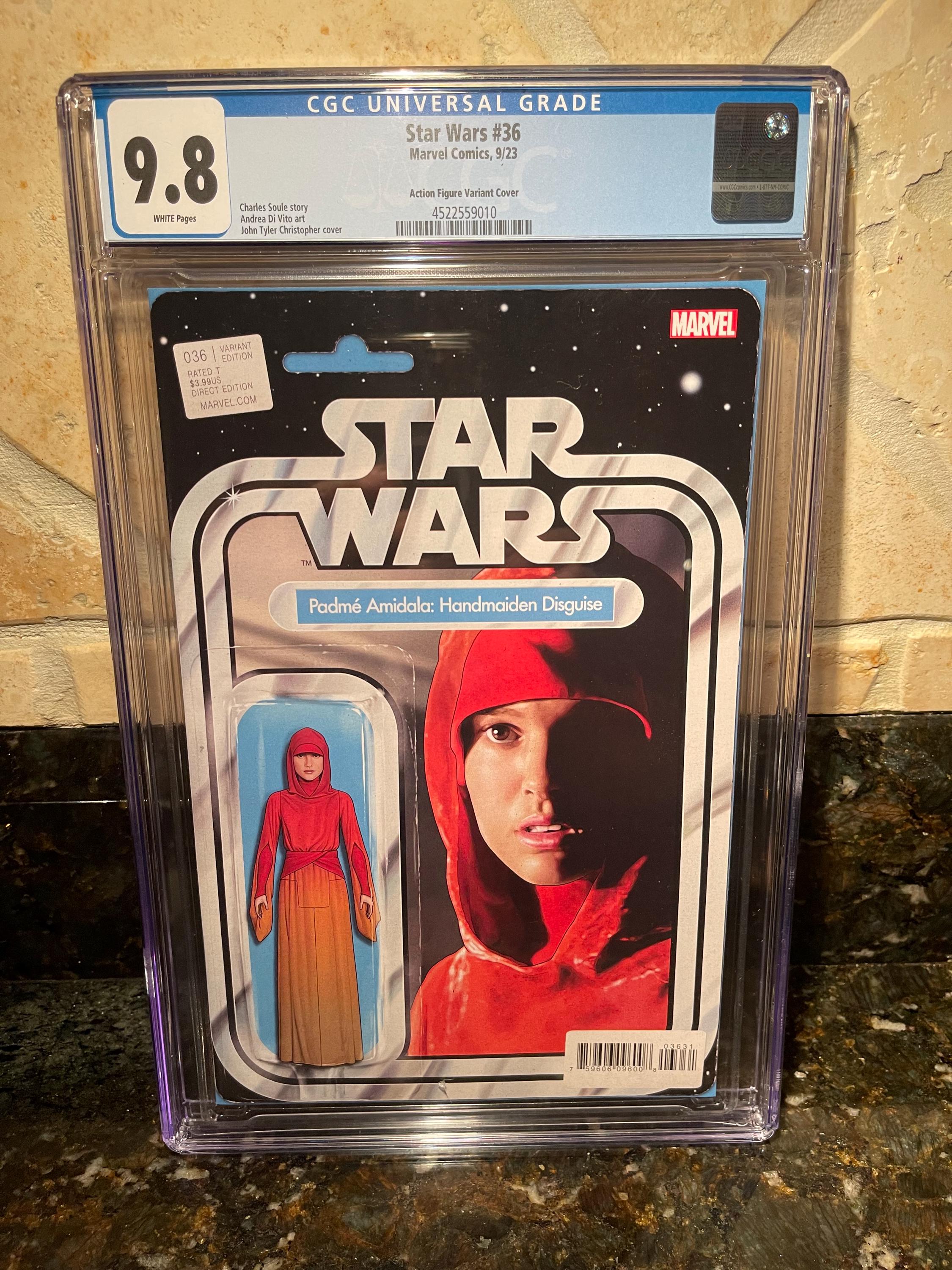 STAR WARS 36 Action Figure Variant Padme Amidala Handmaiden 