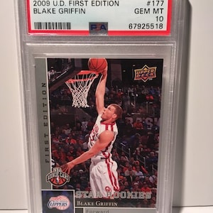 Blake Griffin 2009 Upper Deck First Edition #177 PSA 10 Rookie Card