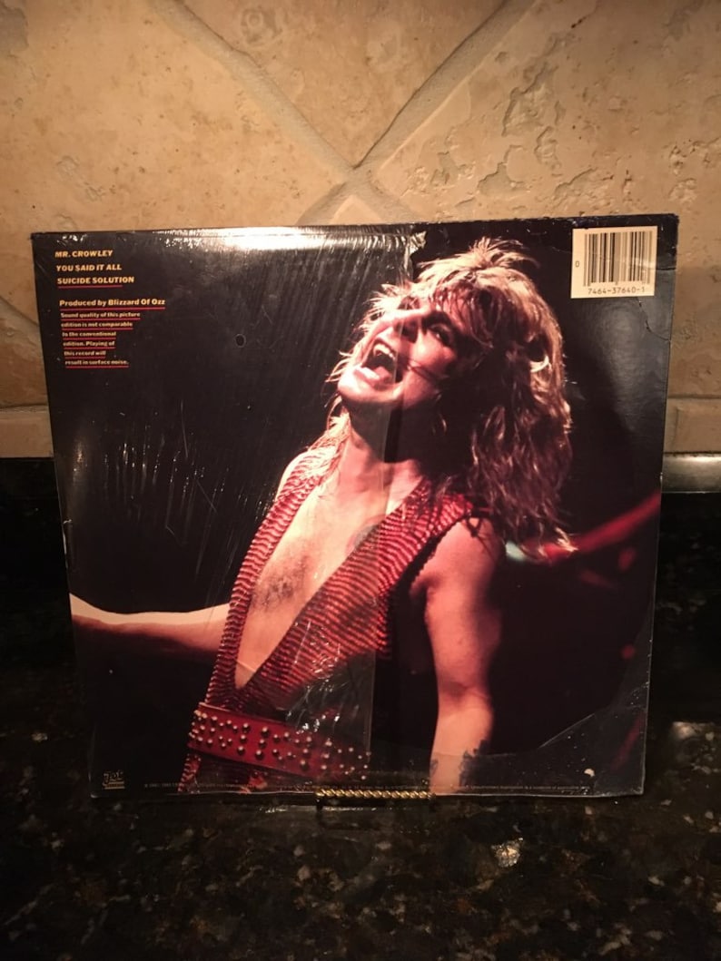 ozzy osbourne mr crowley vinyl