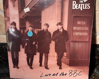 Beatles "Live at the BBC" Factory Sealed Old Stock -- LP Vinyl Record Sealed OOP Free S/H!