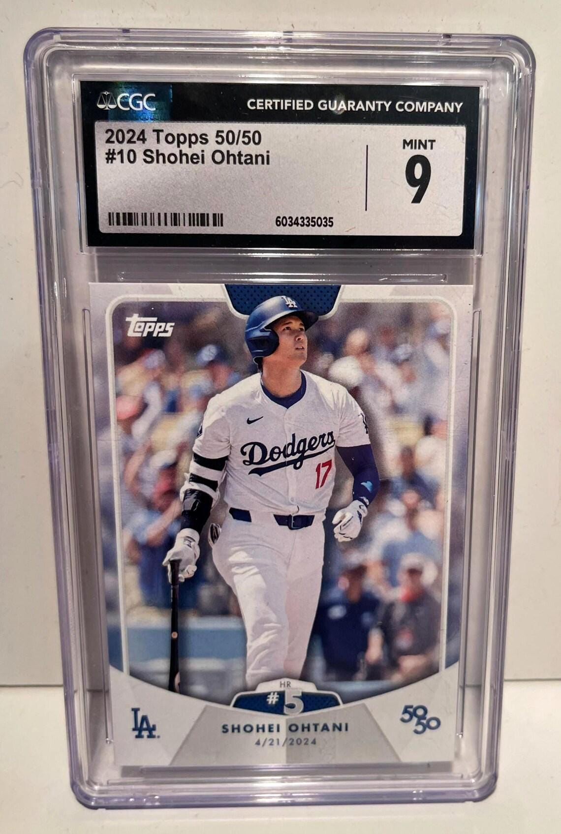 2024 Topps 50/50: Shohei Ohtani - Shohei Ohtani #10 - CGC 9 Mint