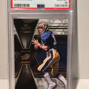 2014 SPX #23 Dan Marino Dolphins Low Population PSA 10 Gem Mint - Pittsburgh Panthers Uniform