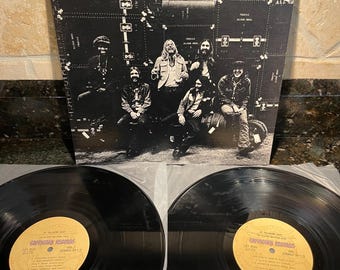 Allman Brothers "Live at Fillmore East" - 1970's-  Vinyl Record LP EX Condition - 2 LP's - Gregg Allman Free Shipping!