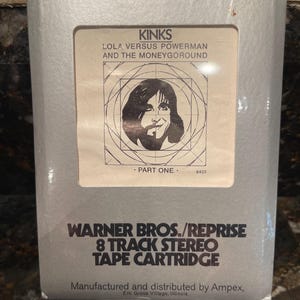 Kinks &quot;Lola&quot; Rare - 8 Track Cassette Sealed NEW NOS Condition