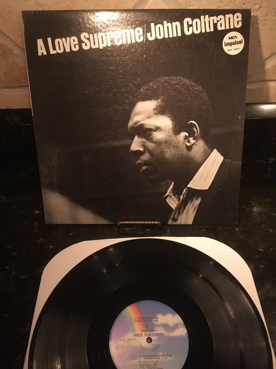 その他 LP/GF John Coltrane A Love Supreme (-black Label) AS77 IMPULSE/ABC RECORDS US /00400 LP/GF John Coltrane A Love Supreme (-black Label) AS77