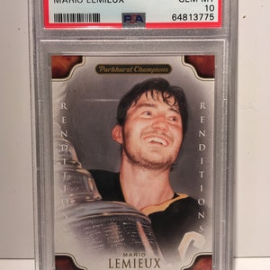 Mario Lemieux PSA 10 Gem Mint - 2011 Parkhurst Champions - Graded Encased