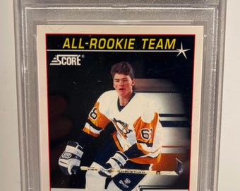 1991-92 Score American Jaromir Jagr Rookie Card PSA 10 Gem Mint  - Graded/Encased Legend!