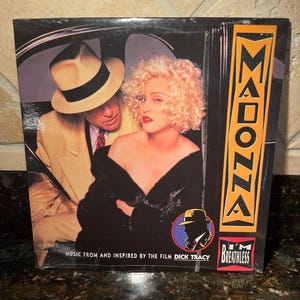 Madonna &quot;I&#39;m Breathless aka Dick Tracy Soundtrack&quot; Vintage Vinyl Record LP  - New/Sealed  - Free Shipping!