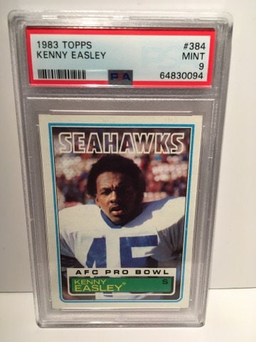 UCLA Bruins Kenny Easley Autographed White Jersey CHOF 91 PSA