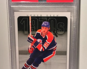 Héroes del Hockey de Upper Deck 2012 Wayne Gretzky PSA 10 - Clasificación encapsulada Edmonton HOF