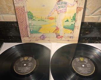 Elton John - Yellow Brick Road Vintage 70s Pressing - Vinyl Record LP EX! Gratis verzending
