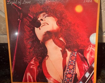 T. Rex. "Light of Love" Vintage Vinyl LP Record LP Sealed NOS Rare