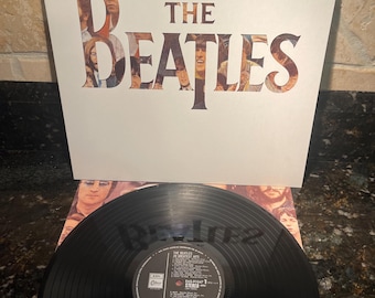 ビートルズ レア サイン入り アビーロード アートワーク カバー LP