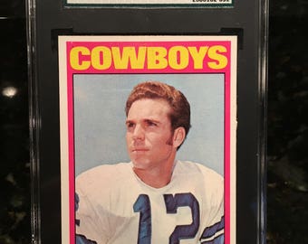 1972 Topps 122 Roger Staubach Pro Action Rookie Card Dallas Cowboys Hall of  Famer, National Football League, NFL, Football Sports, Cards 