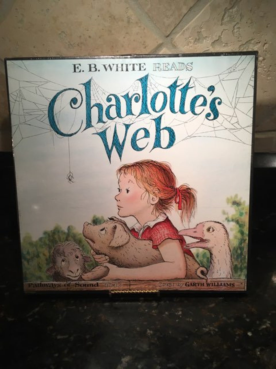 Charlotte's Web - Sealed Rare Boxed Set Book on Vinyl - EB White Read ...