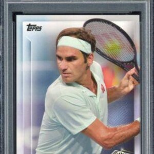 2019 Topps Tennis Hall of Fame Roger Federer #1 PSA 9 - Encased Authenticated Graded!