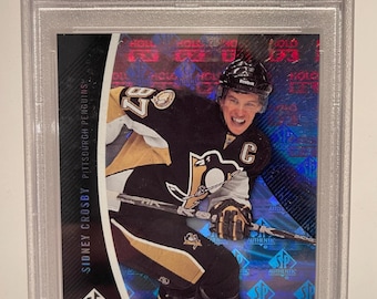 Sidney Crosby 2010 SP Authentic Holoview F/X PSA 10 Graded Encased Penguins Legend - Graded Encased Penguins Legend - PSA 10