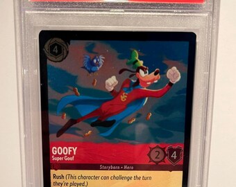 2024 Disney Lorcana Goofy Super Goof #107 FOIL PSA 10 Gem