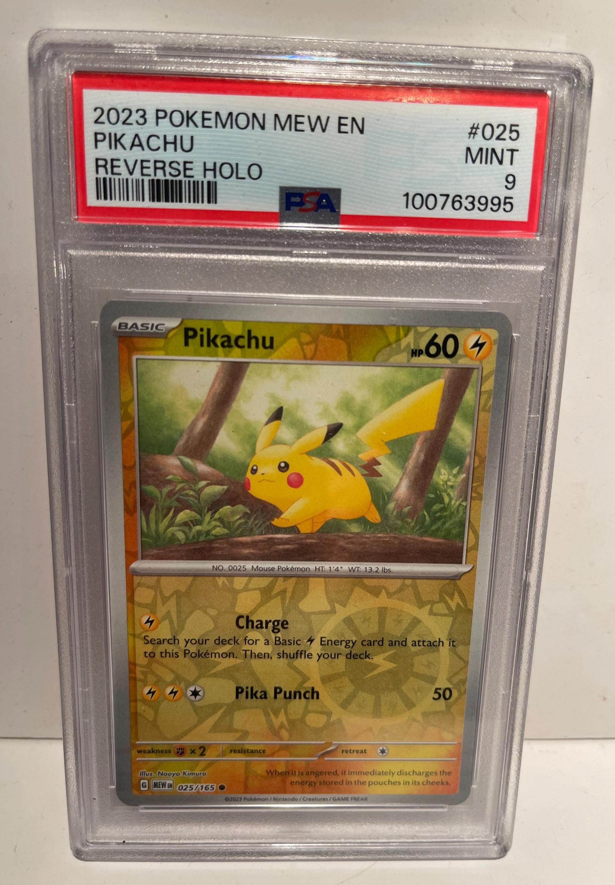 Psa 9 Pikachu - Etsy