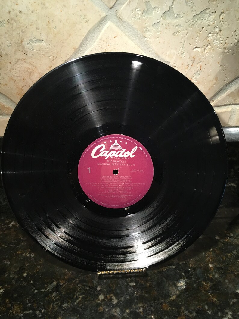 The Beatles Magical Mystery Tour Vinyl Record LP Lovely Etsy