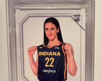 Caitlin Clark 2024 Panini Instant WNBA All-Rookie Team #247 PSA 9 Mint - WNBA Rookie Card Indiana Fever - Graded Encased