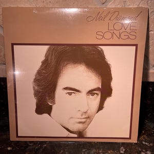 Neil Diamond &quot;Love Songs&quot; Vintage LP Record Vinyl Sealed NOS - 1981 release- Free Shipping!