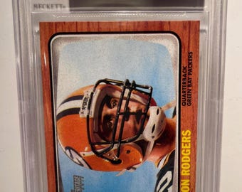 2005 Topps Heritage Aaron Rodgers Rookie Card # BGS 9.5 True Gem 1958 Topps Retro