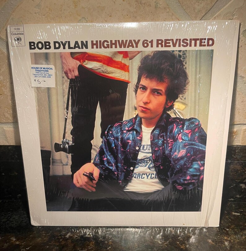 Bob Dylan "Highway 61 Revisited" LP Vinilo Vintage - En excelente estado, sin usar - ¡Envío gratis! imagen 3