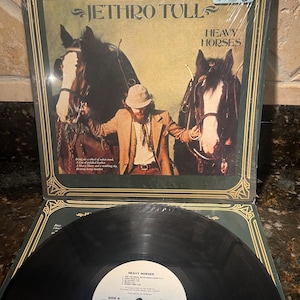 Jethro Tull – &quot;Heavy Horses&quot; Shrink Vintage Vinyl Record LP