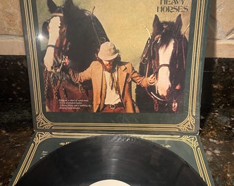Jethro Tull – "Heavy Horses" Shrink Vintage Vinyl Record LP