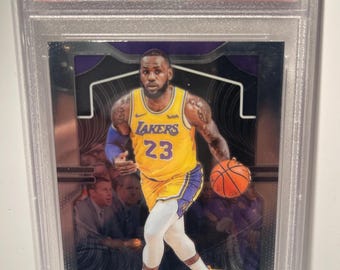 2019 Panini Prizm Lebron James #129 PSA 10 Los Angeles Lakers GEM MINT