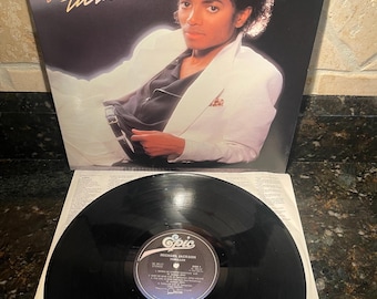 Michael Jackson "Thriller" LP Vinyl Record - Excellent Condition - Early 1980's Pressing